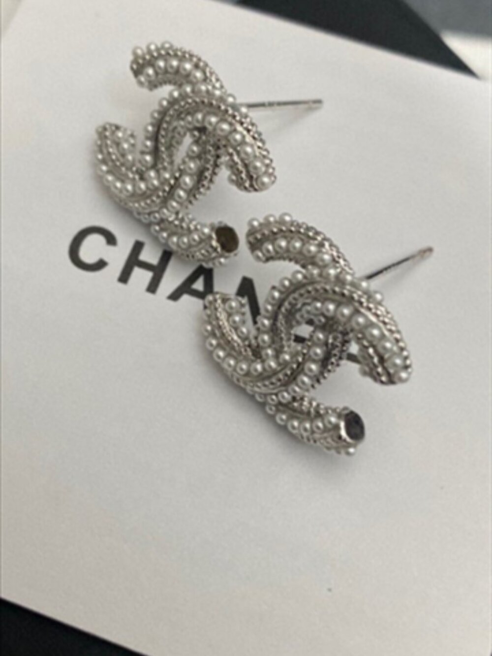 Chanel Double C Earrings - Picture 2 of 5
